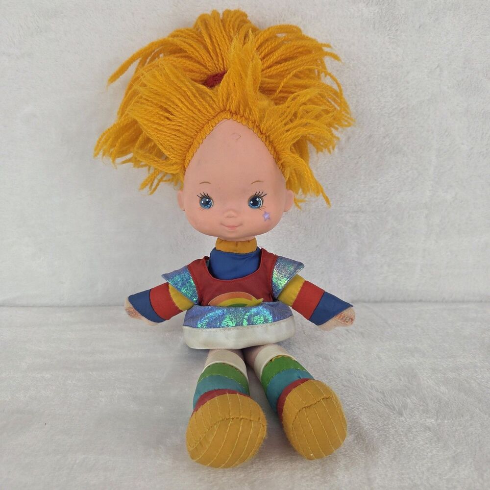 Rainbow‎ Brite 10" Plush Doll Hallmark Mattel Vintage 1983